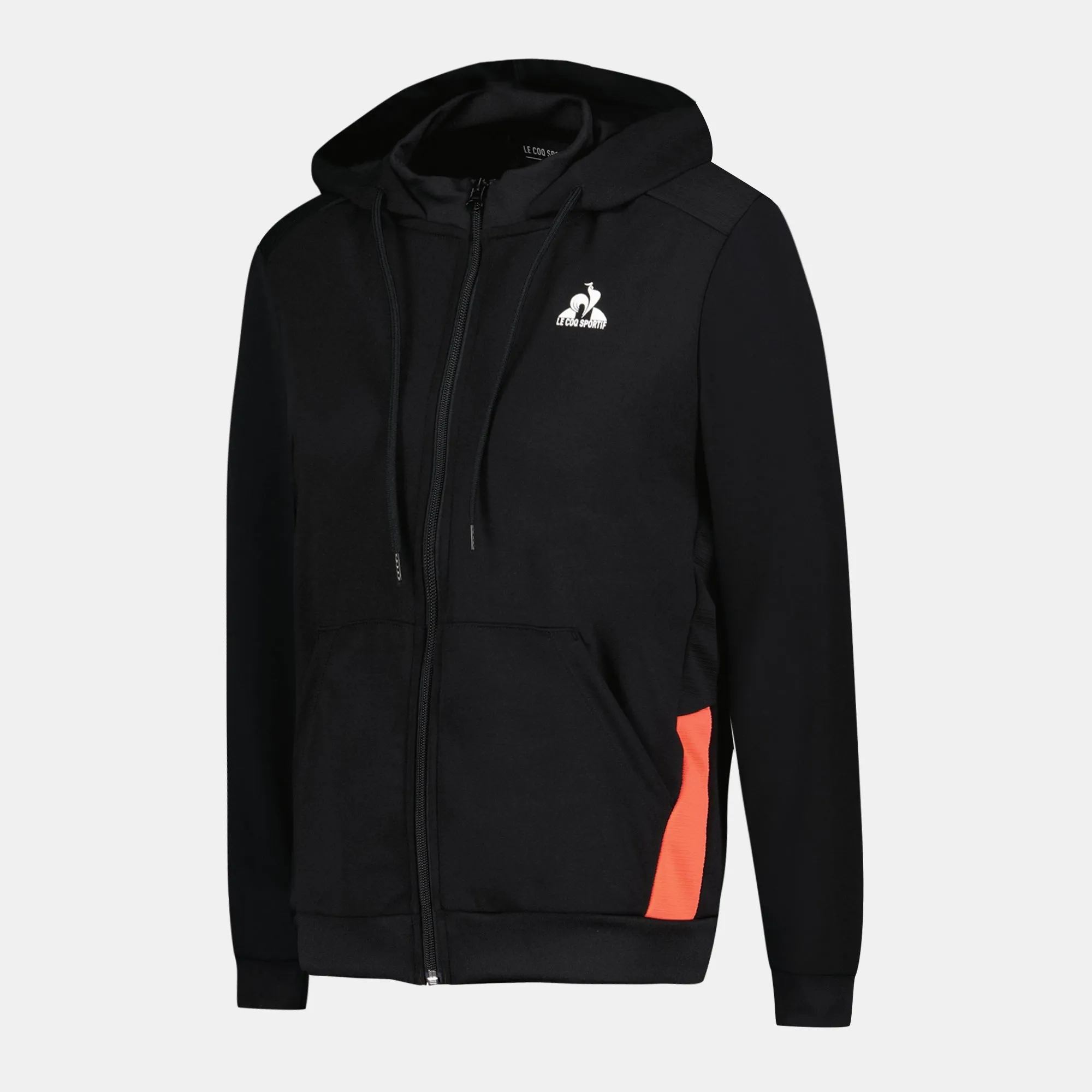2410237-TRAINING FZ Hoody N°1 W black/orange per | Sweat zippé à capuche Femme