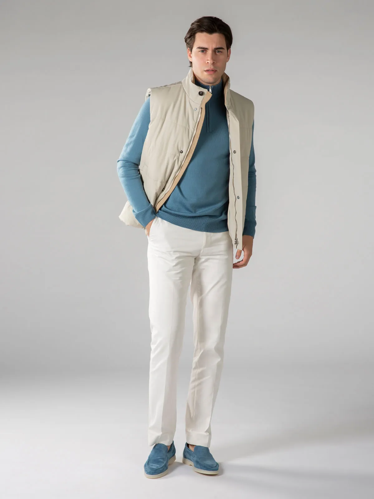 Beige AUR1 Body Warmer