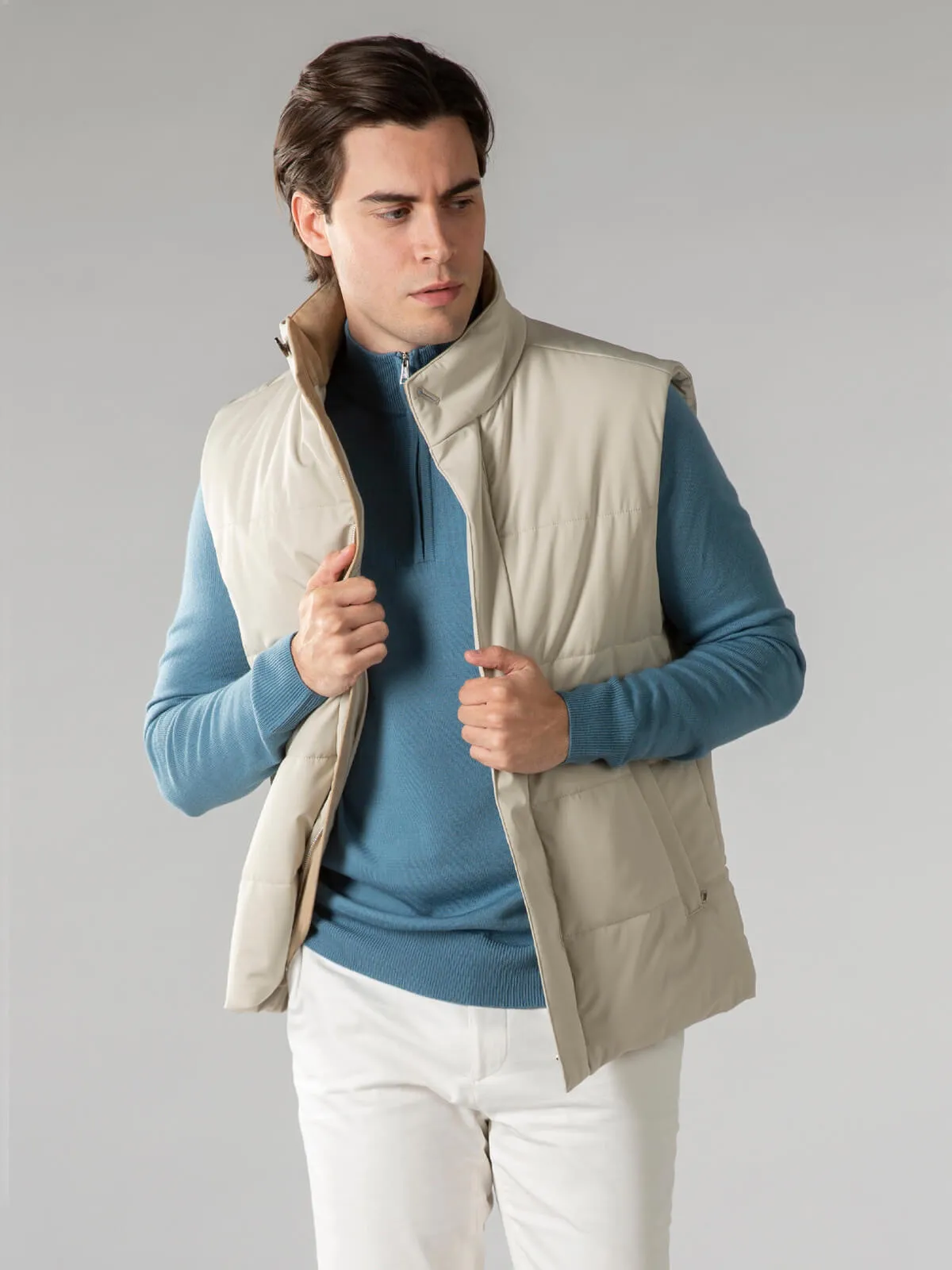 Beige AUR1 Body Warmer