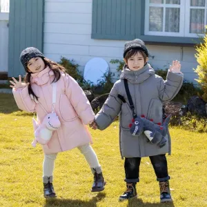 Fun Dinosaur Down Coat