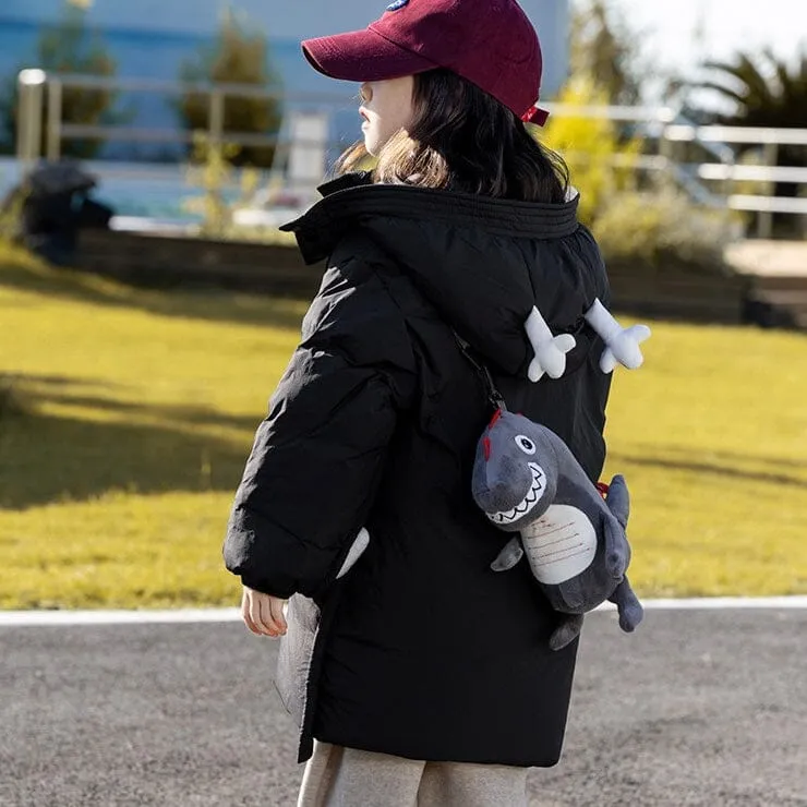Fun Dinosaur Down Coat