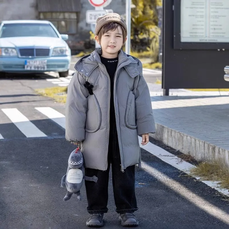 Fun Dinosaur Down Coat