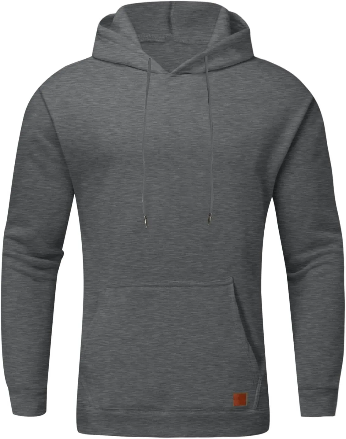 LCMTWX Mens Hoodies Pullover Casual Loose Solid Hooded Sweater Top Heavyweight Fleece Hoodie Sports Hooded Jacket Full Zip