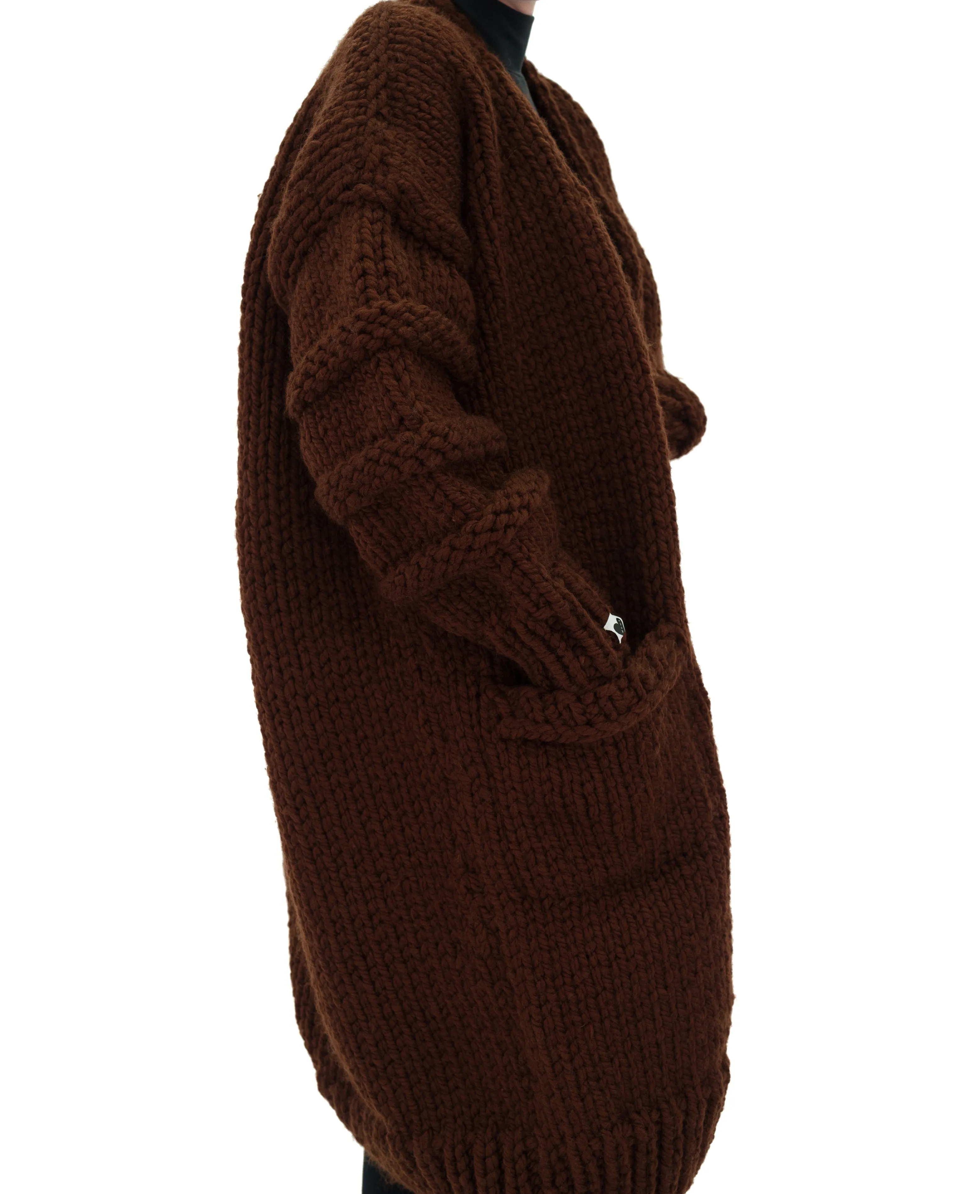 Long Pocketed Cardigan