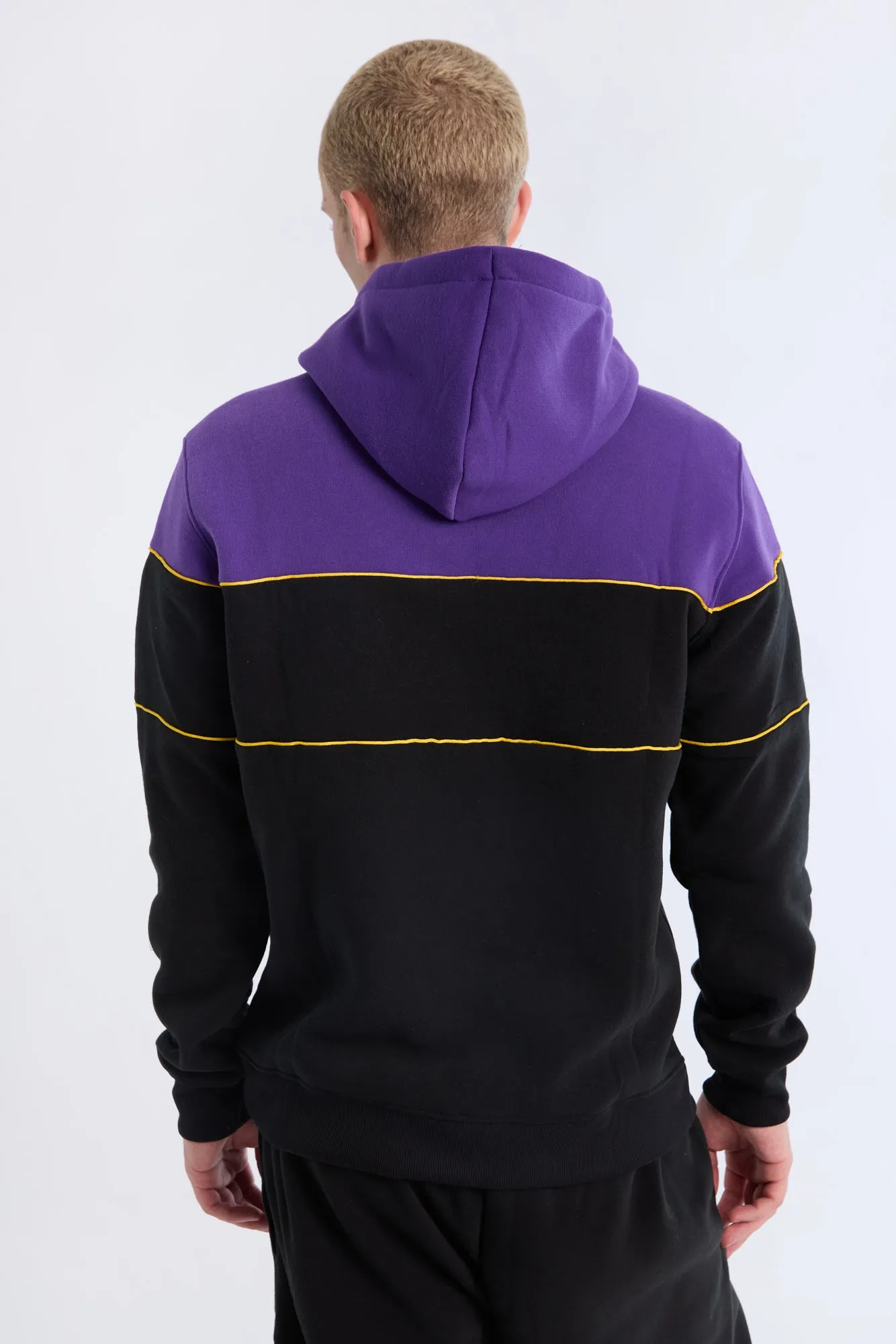 Los Angeles Lakers Colour Block Hoodie
