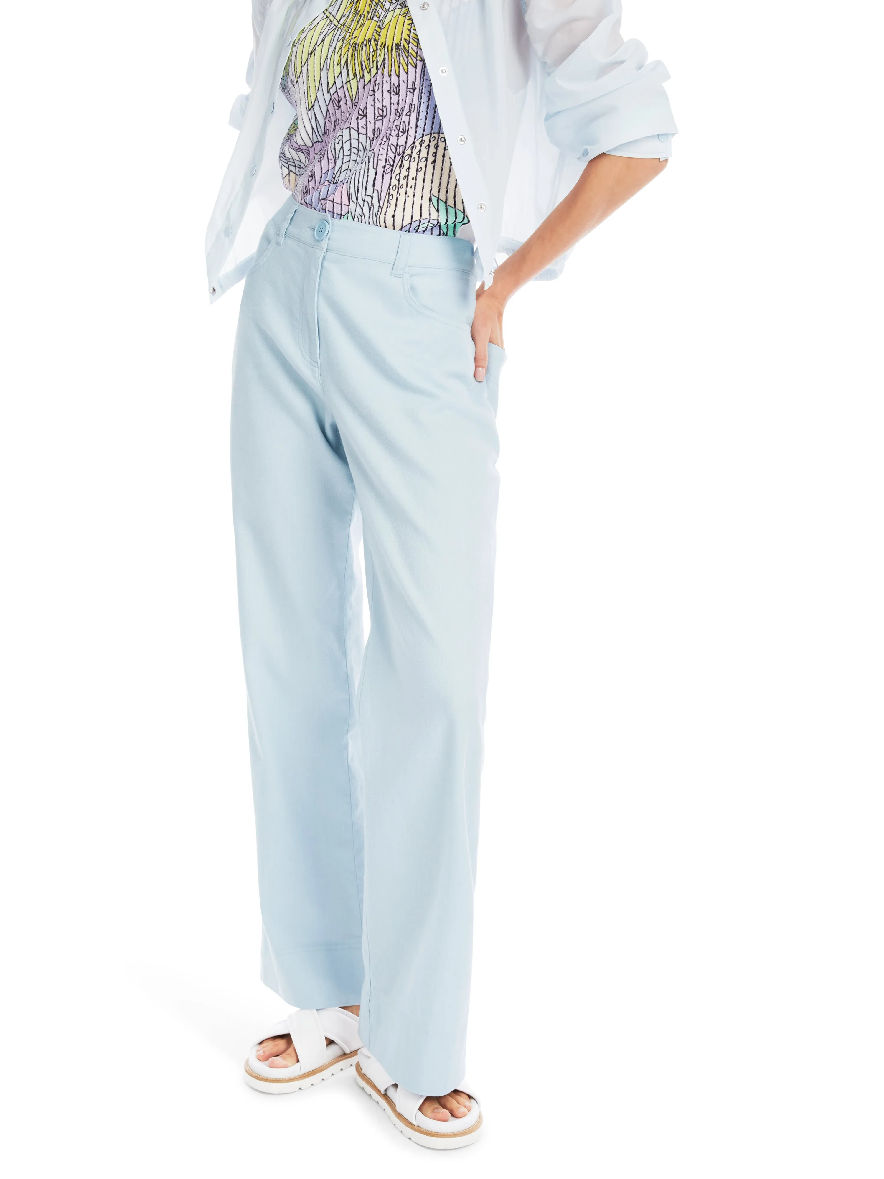 MARC CAIN Light Blue Trousers