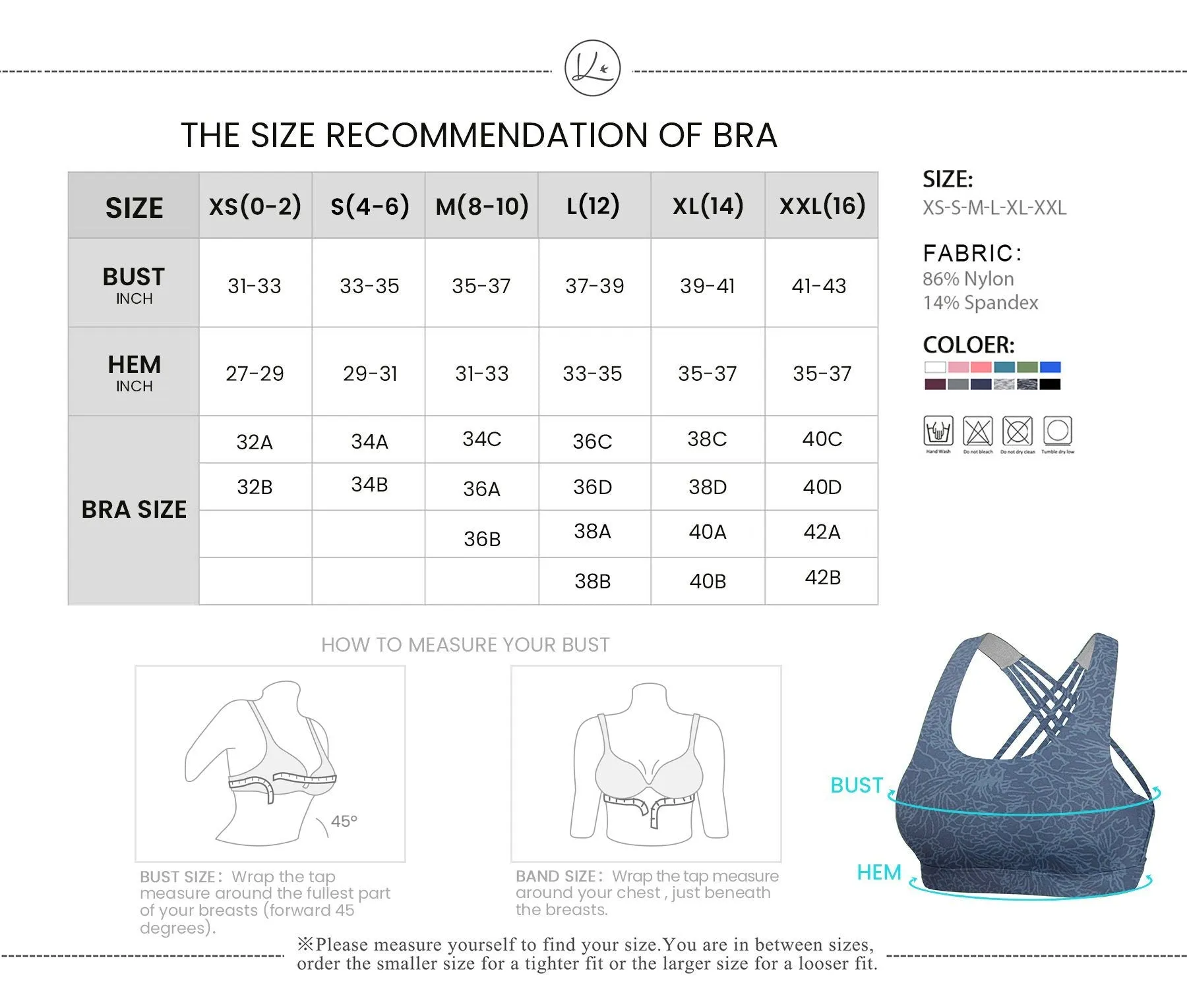 Medium Support Cross Strappy Sport Bra 6017