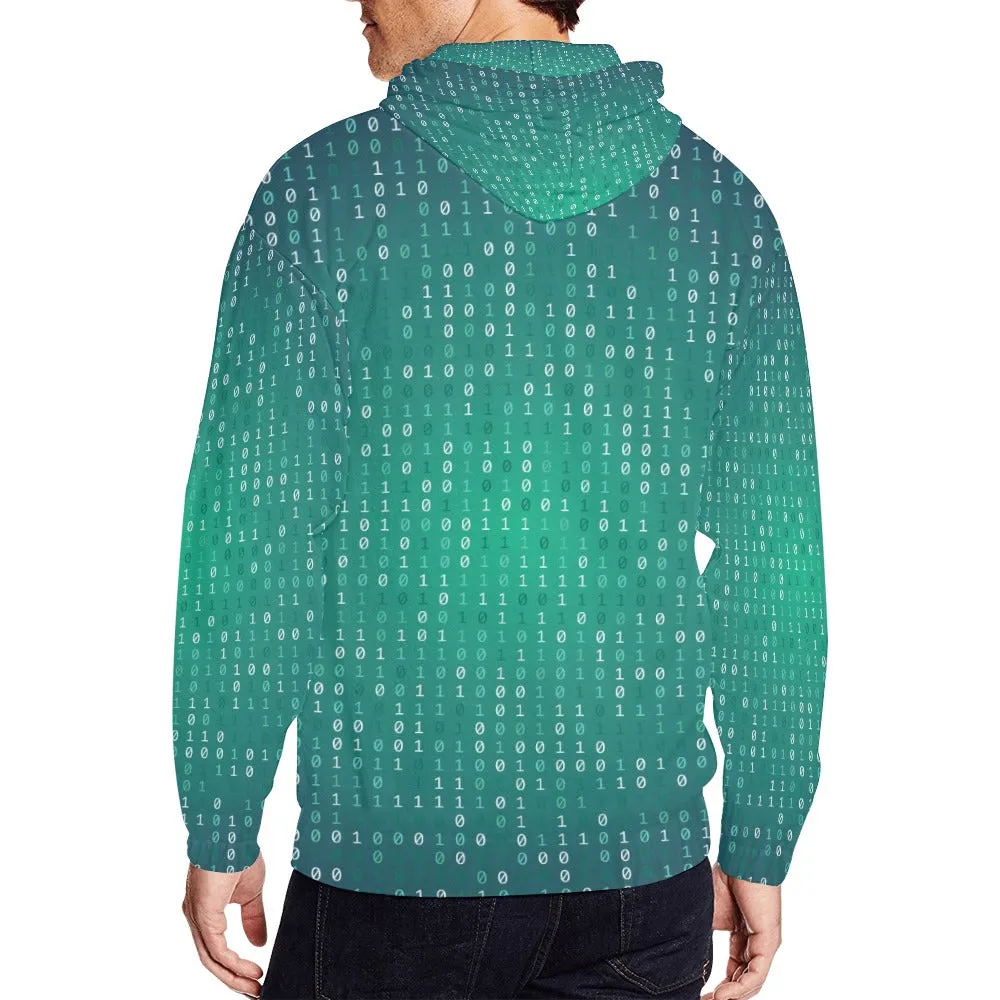 Men's Classic Zip Hoodie - E Green