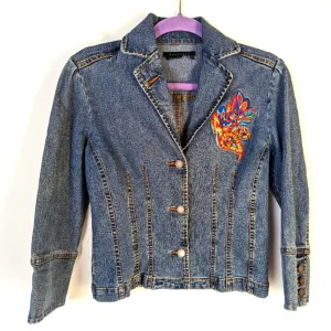 Parallel Festival Wear Embroidered Jean Jacket 2