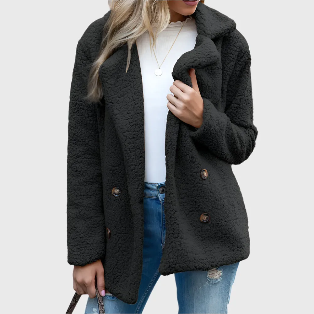Savannah  Stylish Sherpa Jacket