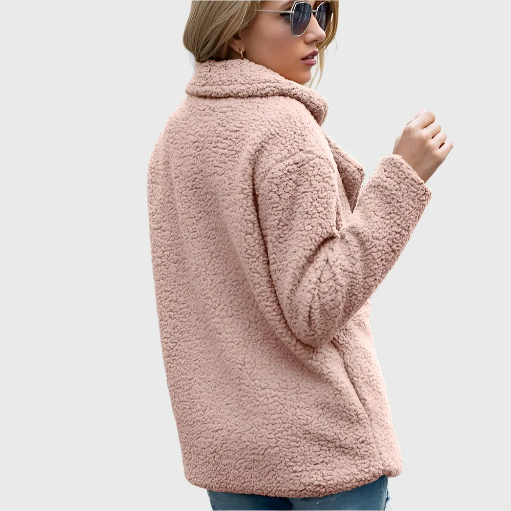 Savannah  Stylish Sherpa Jacket