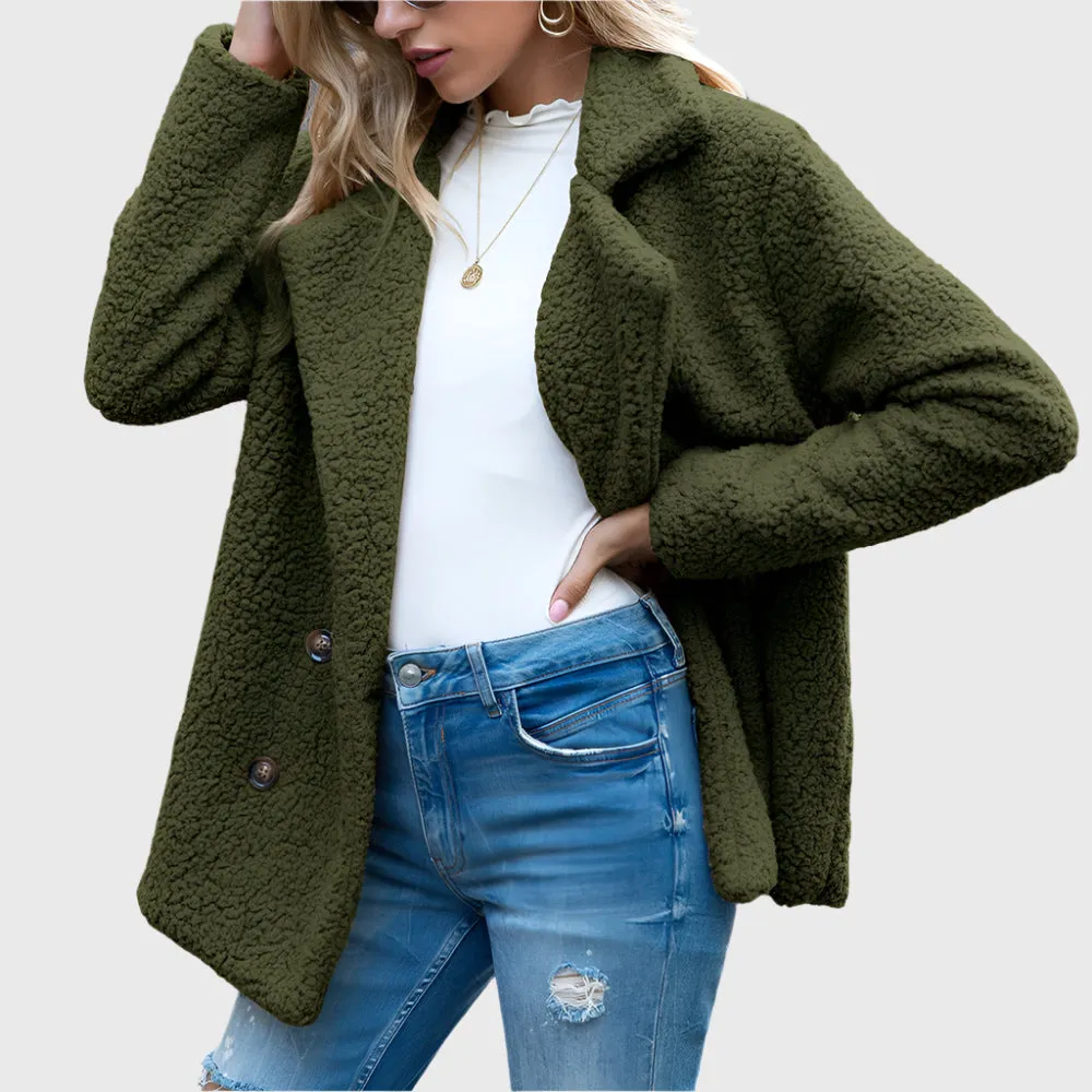 Savannah  Stylish Sherpa Jacket