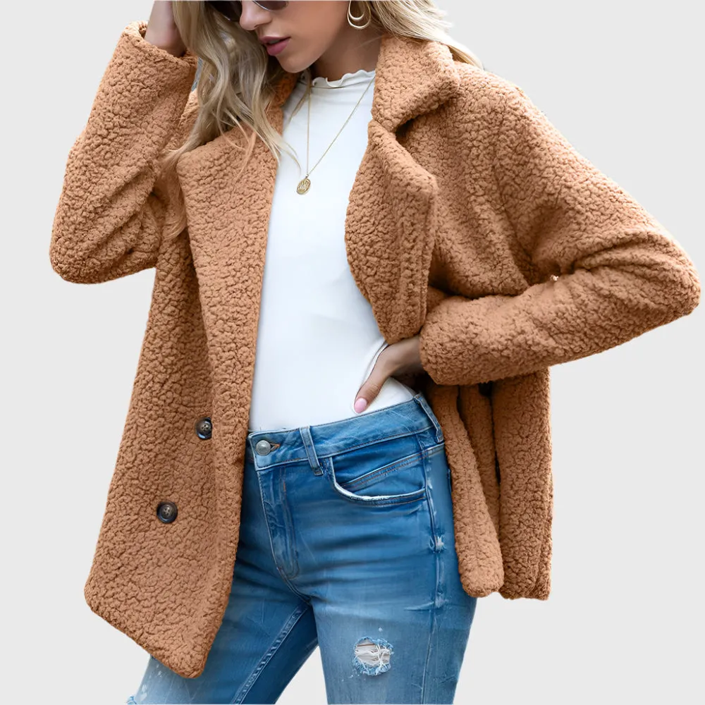 Savannah  Stylish Sherpa Jacket