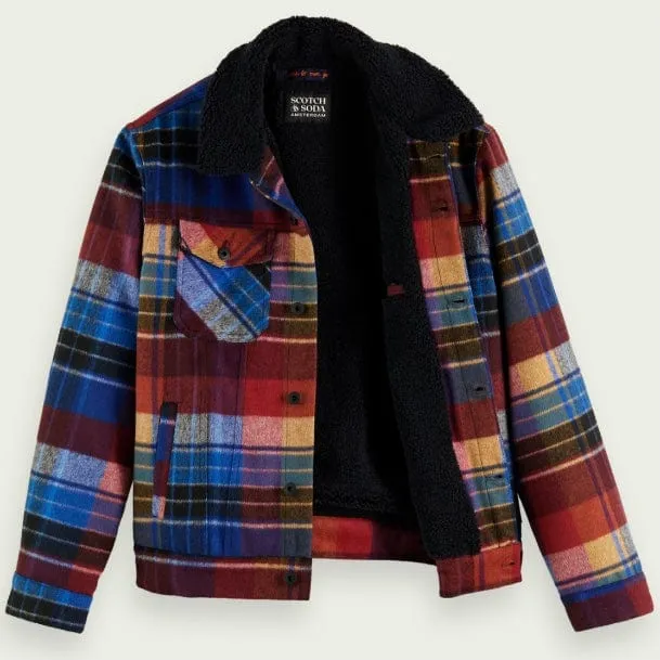 Scotch & Soda Sherpa-Lined Trucker Jacket (Combo A) 172057