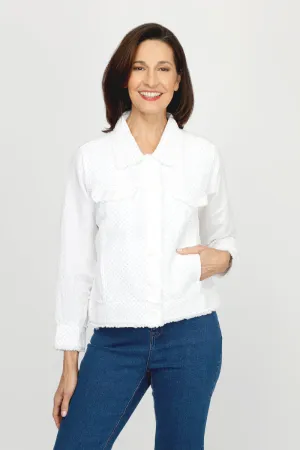 Top Ligne Linen Jacket with Stones