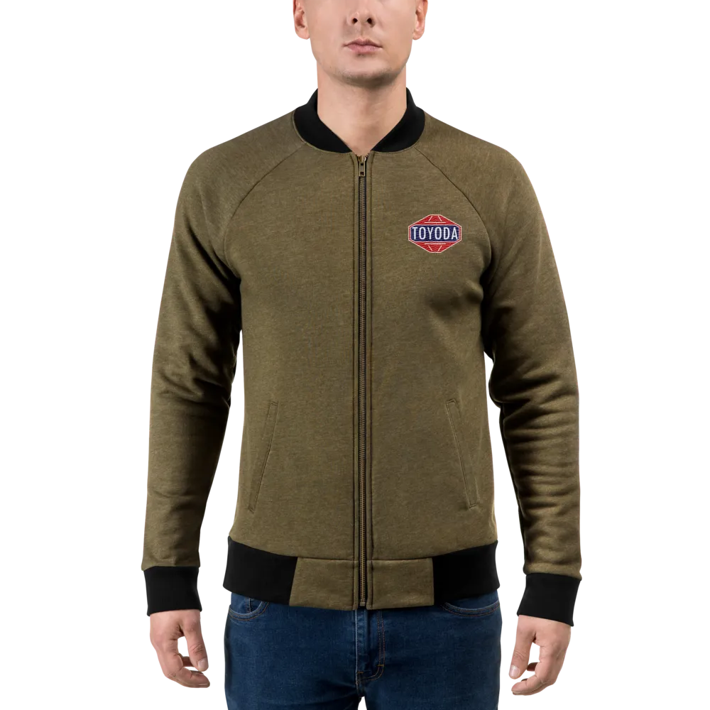 TOYODA Embroidered Bomber Jacket