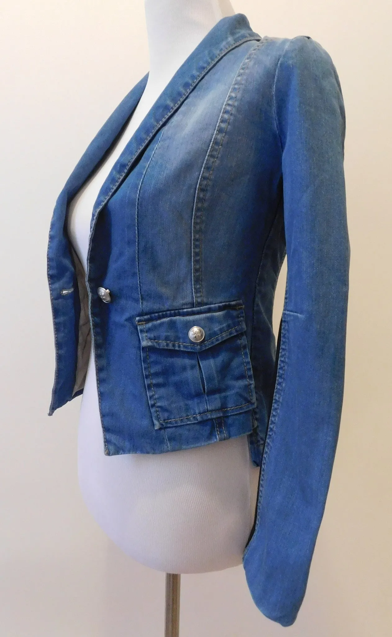 Tuxedo Jean Jacket