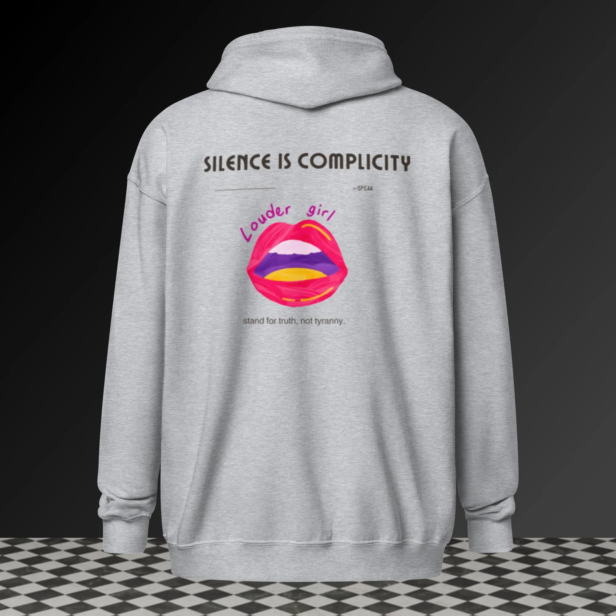 Unisex heavy blend zip hoodie
