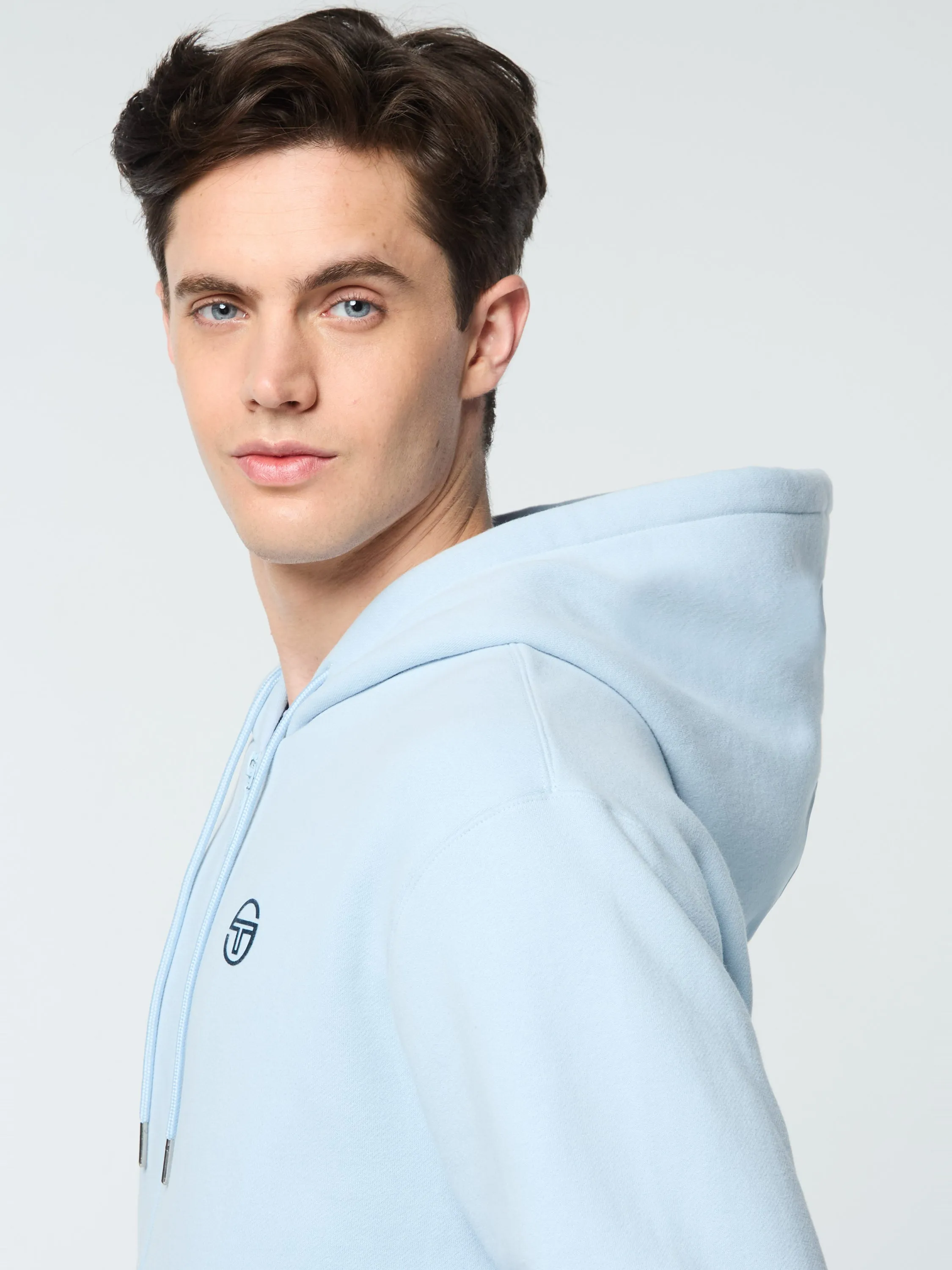 Varsita Zip Up Hoodie- Celestial Blue