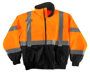 Xtreme Visibility XTREME BETTER BOMBER JACKET - ORANGE & BLACK